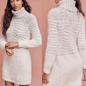 Eyelash Sweater Dress